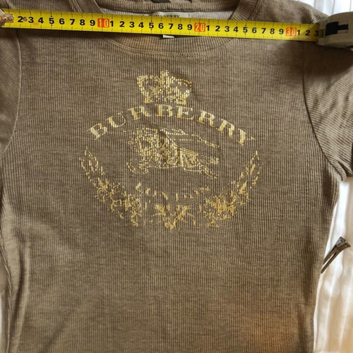 Burberry women's T-shirt beige XS like new