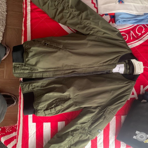Pull & Bear khaki fabric jacket like new, summer