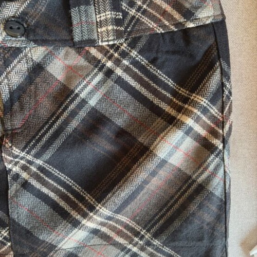 Colours of the World micro mini tartan skirt, vintage y2k, size L