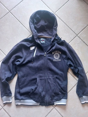 Ζακέτα Hoodie Michigan College μέγεθος L μεταχειρισμένη, μπλε