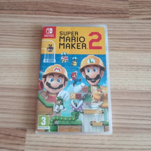Super Mario Maker 2 Nintendo Switch game, like new