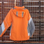 Timeout jacket like new, size L, gray and orange