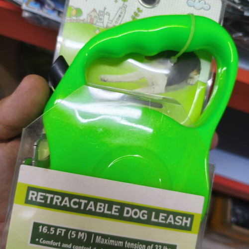 Retractable dog leash, 5 m