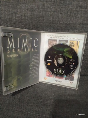 Mimic 3 Sentinel DVD, sci-fi horror with Greek subtitles