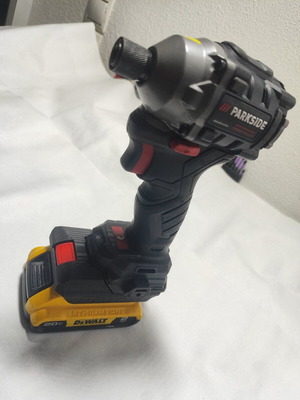 Adapter for DeWalt Battery Compatible with Parkside X20V Tools New
