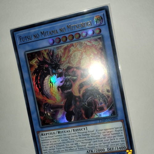 Futsu no Mitama no Mitsurugi Ultra Rare Yu-Gi-Oh! card