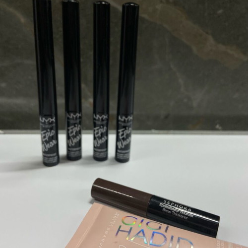 Nyx Epic Wear waterproof eyeliners like new, pack with gifts