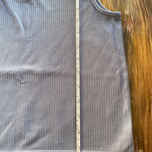 H&M Blue Fitted Top like new, size Large