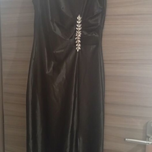 Black dress like new, size M for height 1.67m