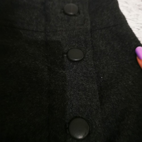 Jean Marie Lie women's skirt dark grey like new, winter lined