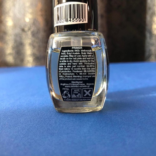 Nail PRI Primer με Οξύ Christian Artesio 15ml σαν καινούργιο