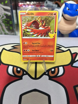 Pokemon card Ho-oh celebrations holographic καινούργιο