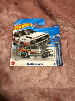 Hot Wheels ´84 Audi Sport Quattro Treasure Hunt new sealed