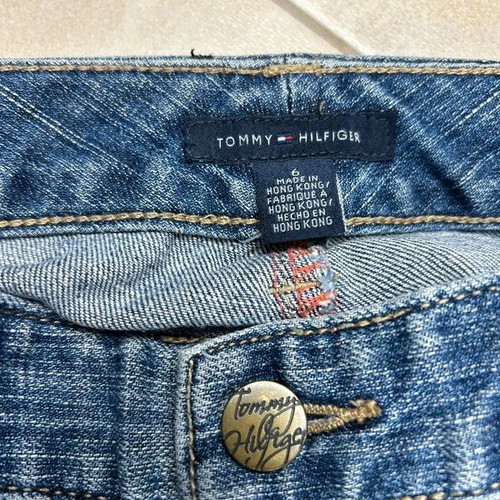 Tommy Hilfiger Capri Jeans women’s size 6 blue retro denim used