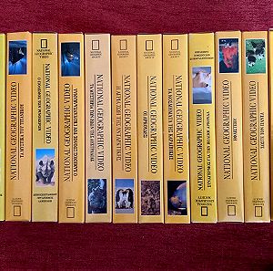 VHS κασέτες από το National Geographic, 5€ η μια