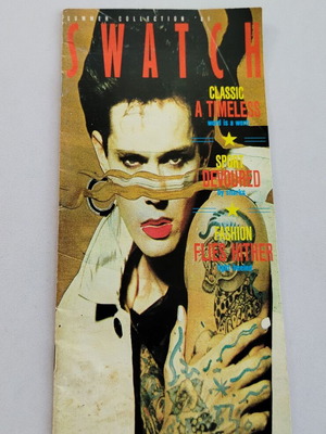 Swatch watch catalog 1989 used