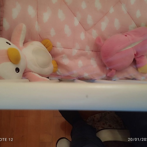 Hensvik IKEA Baby Cot used with minor marks