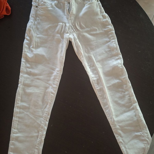Toi&Moi white skinny jeans used, size XS