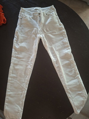 Toi&Moi white skinny jeans used, size XS