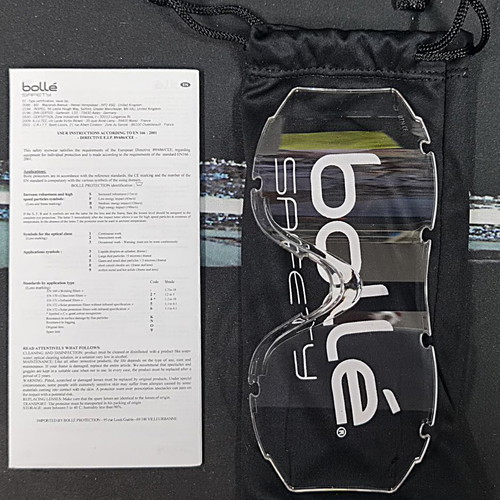 Bolle X1000 Tactical Protective Glasses with Accessories New
