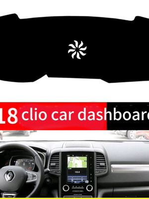 Δερμάτινο ταπέτο ταμπλό αυτοκινήτου για Renault Clio 2017-2018 καινούργιο