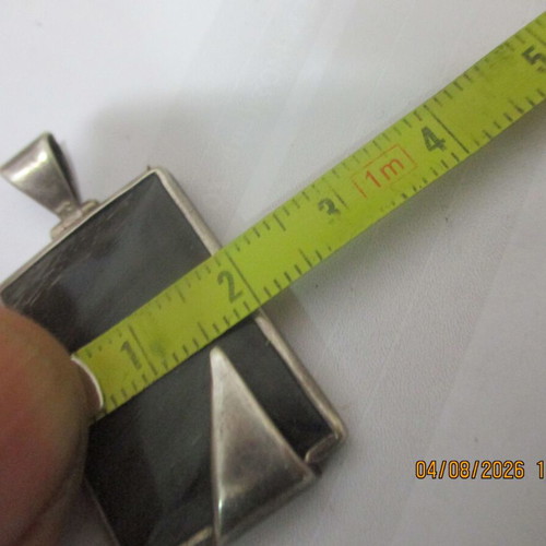 Pendant with Sardonyx Silver 925 like new