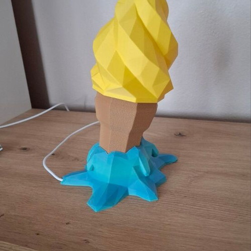 Ice Cream Lamp new 3D decorative table lamp with LED lighting