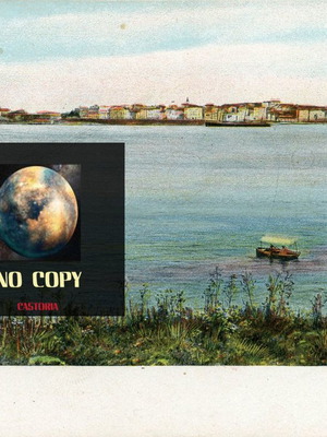 Postcard Corfu Panorama used, circa 1900