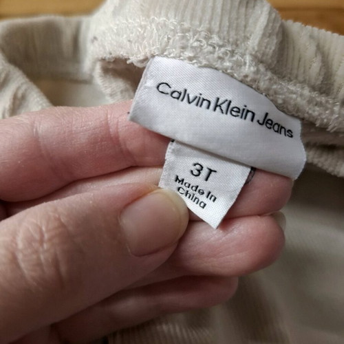 Calvin Klein Jeans baby leggings for 2-year-old, corduroy like new