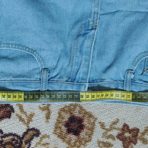 Denim skirt used vintage blue size M