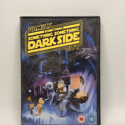Family Guy Something Darkside DVD used, dubbed, action adventure thriller