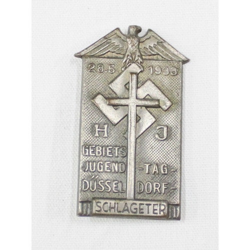 German Hitler Youth badge 1933 used