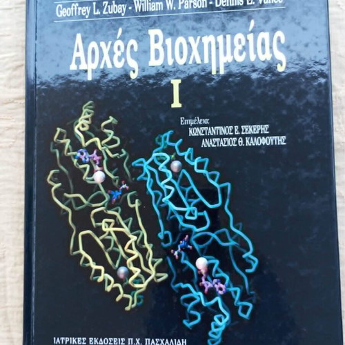 Principles of Biochemistry Volume 1 like new, Greek