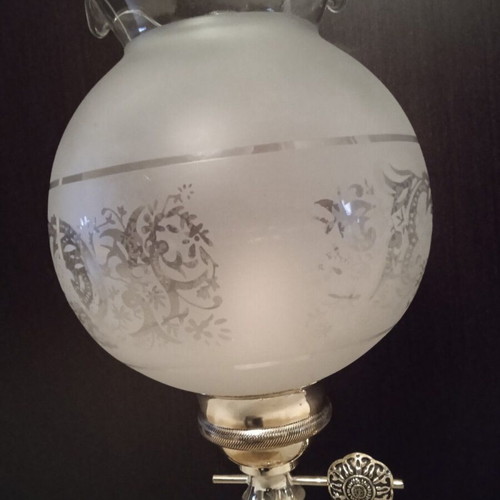 Silver-plated lamp new