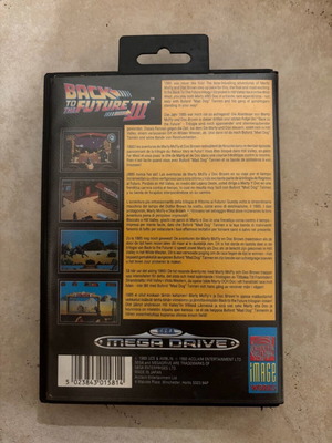 Back to the Future III Sega Mega Drive used