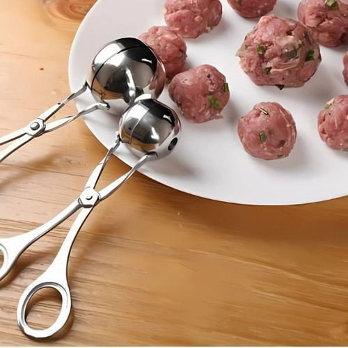 Stainless steel meatball tool large new