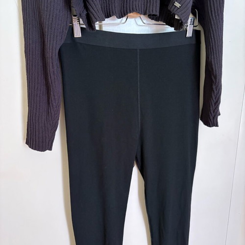 Namaldi women's thermal leggings size XL black like new