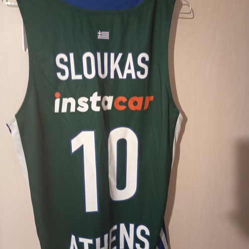 Panathinaikos Sloukas XL jersey new, Giannakopoulos tournament Australia