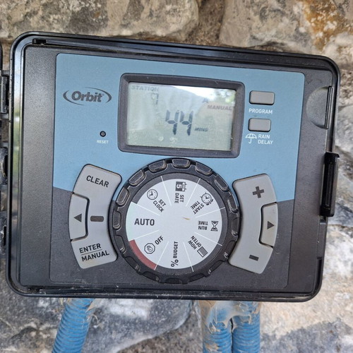 Easy Set Logic Orbit outdoor power timer 12 stations used