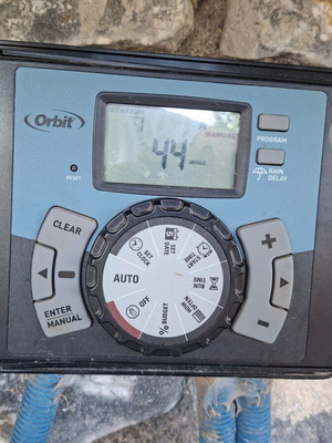 Easy Set Logic Orbit outdoor power timer 12 stations used