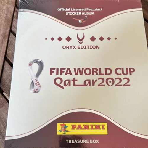 Panini FIFA World Cup Qatar 2022 Oryx Suisse Edition Treasure Box new