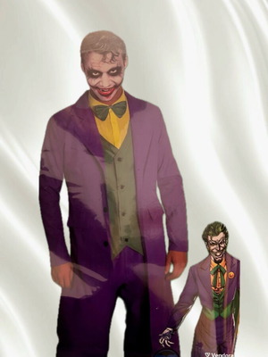 Men's Joker Carnival Costume new