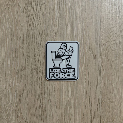 Star Wars bathroom door sign like new