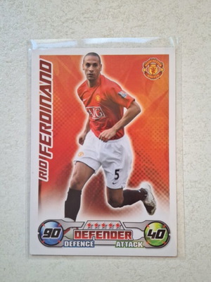 Κάρτα Rio Ferdinand Topps Match Attax