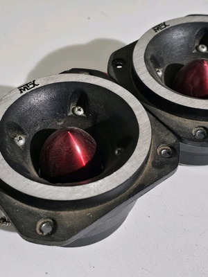 MTX RTX4BT 4" horn tweeters like new, 200 watt RMS