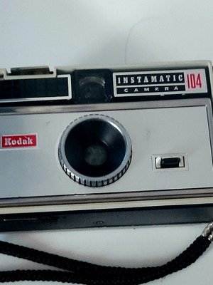 Kodak Instamatic 104 φωτογραφική μηχανή μεταχειρισμένη, συλλεκτικό vintage μοντέλο