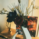 Luna Flame Sculpture decorative vase and flowerpot