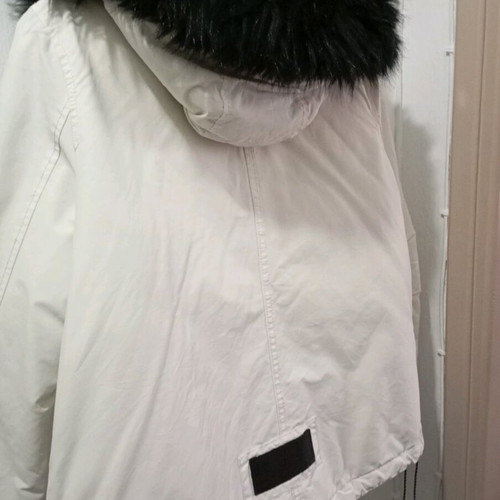 Bershka women's jacket white like new, size S