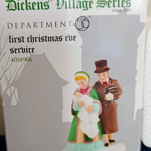 Department 56 Dickens figure new