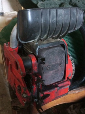 Jonsered 70E professional chainsaw used, 70 cc, vintage